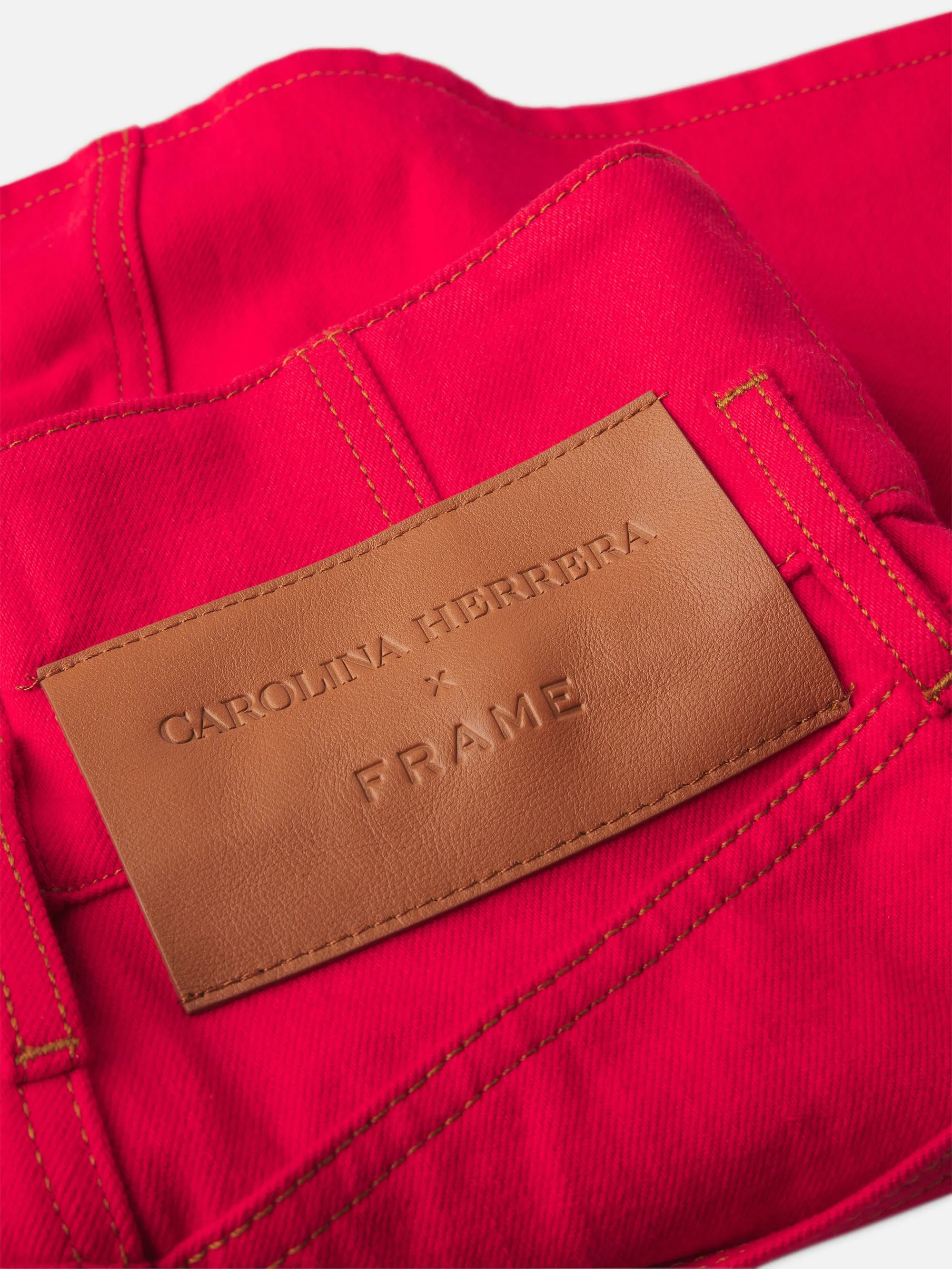 The Corset Mini Skirt -- Herrera Red