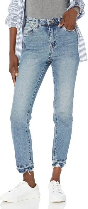 The Madison Crop High Rise Jeans Life Rolls On