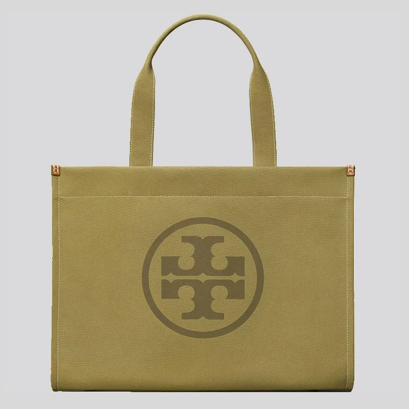 Tory Burch Bags TORY BURCH Ella Canvas Tote Dark Sage 148792