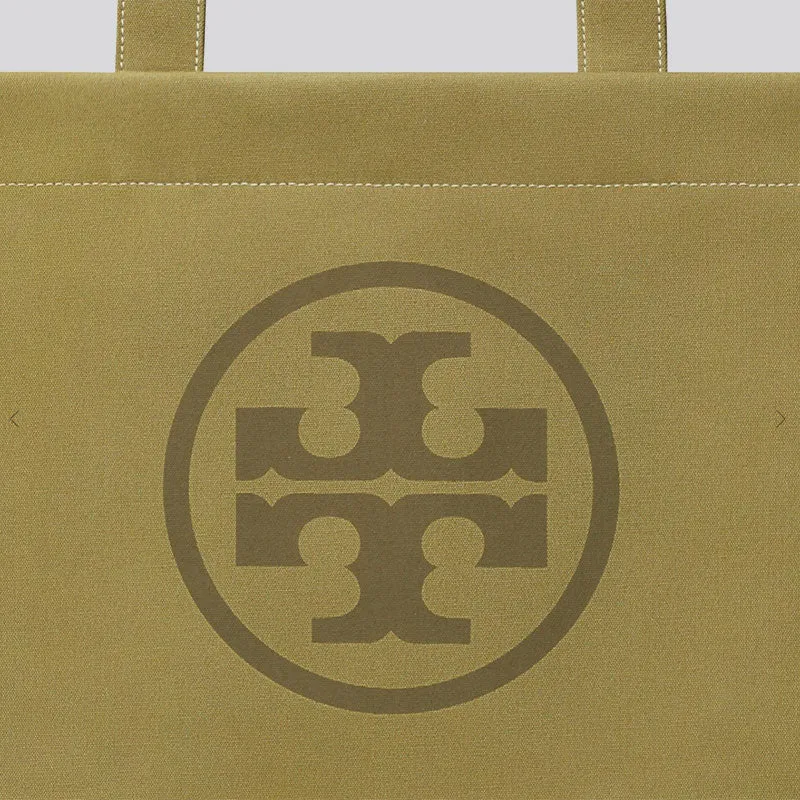 Tory Burch Bags TORY BURCH Ella Canvas Tote Dark Sage 148792