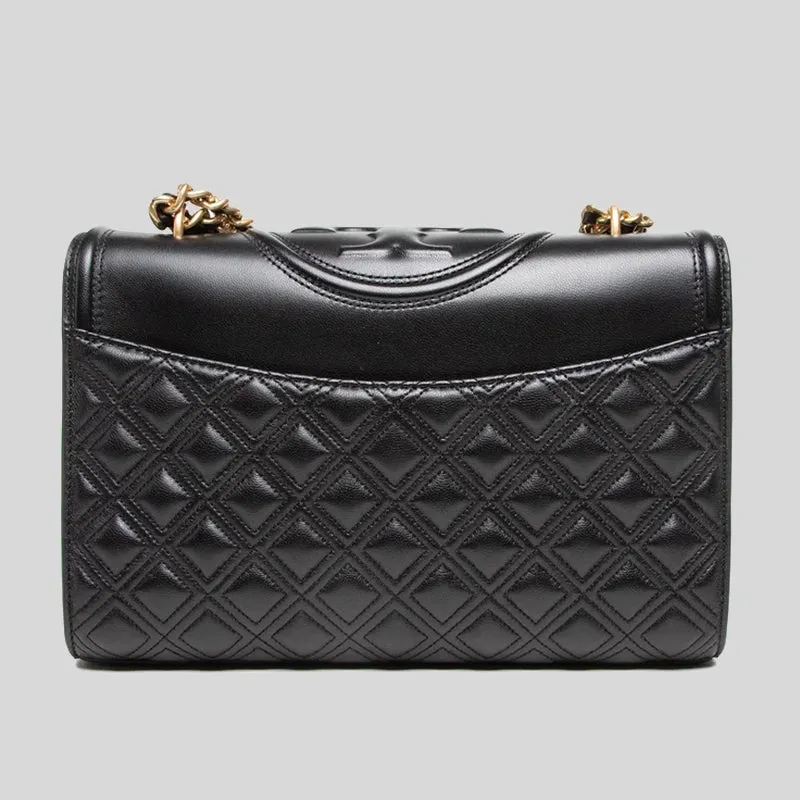 Tory Burch Bags TORY BURCH Fleming Convertible Shoulder Bag Black 76997