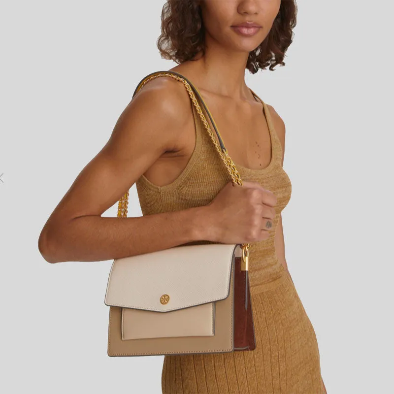 Tory Burch Bags Tory Burch Robinson Colorblock Double Strap Convertible Shoulder Bag 88612