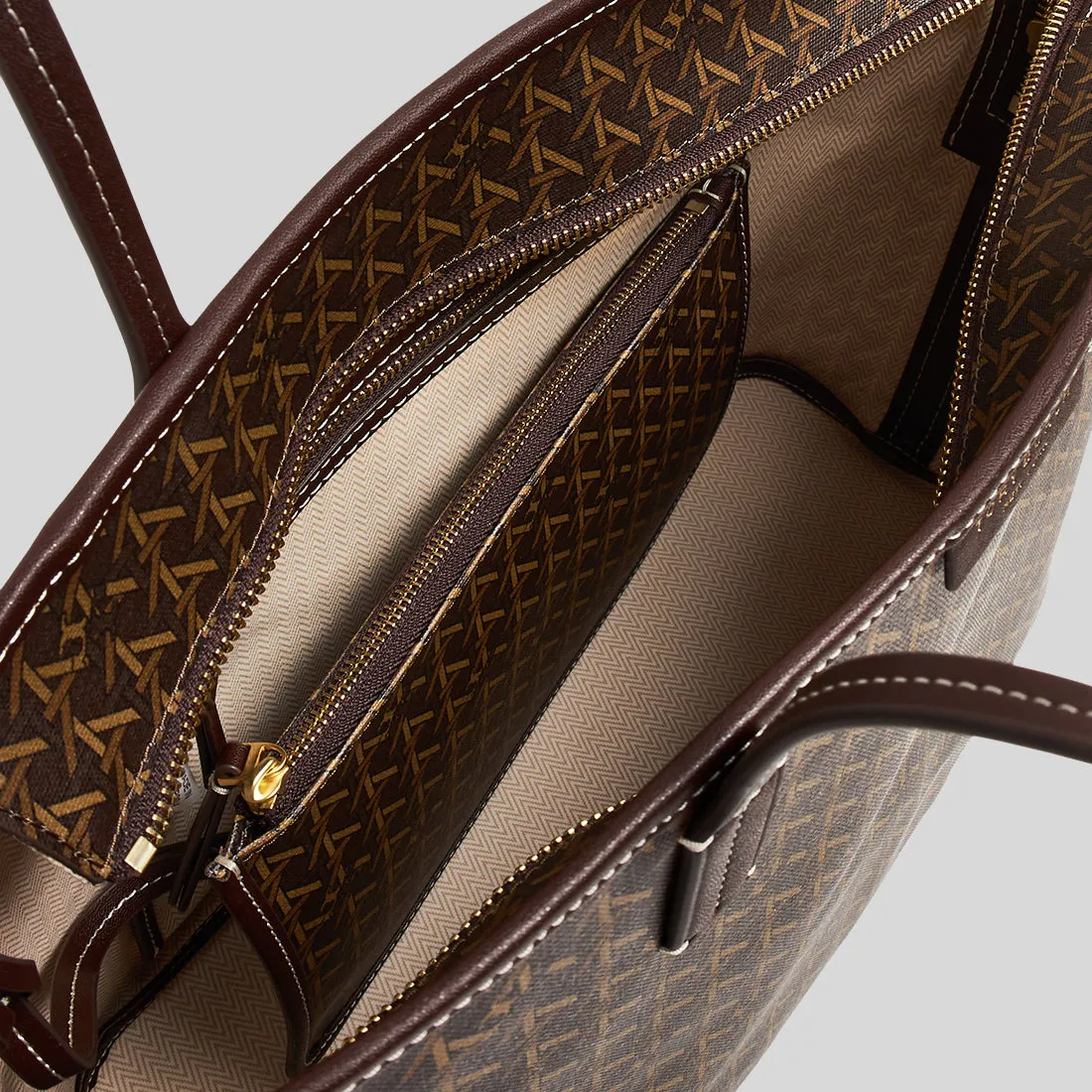 Tory Burch Bags TORY BURCH Small Ever Ready Zip Tote Walnut 147748