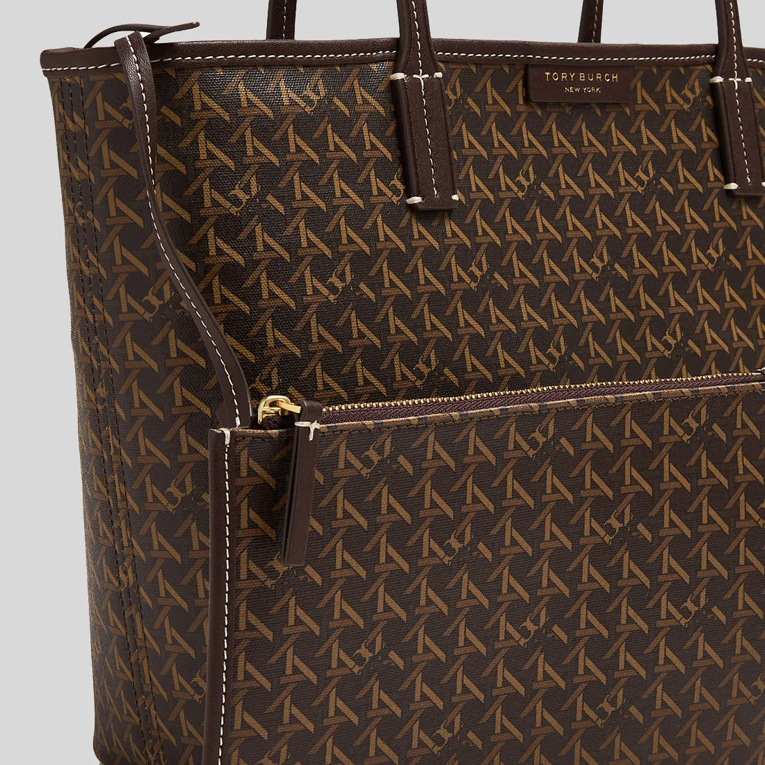 Tory Burch Bags TORY BURCH Small Ever Ready Zip Tote Walnut 147748