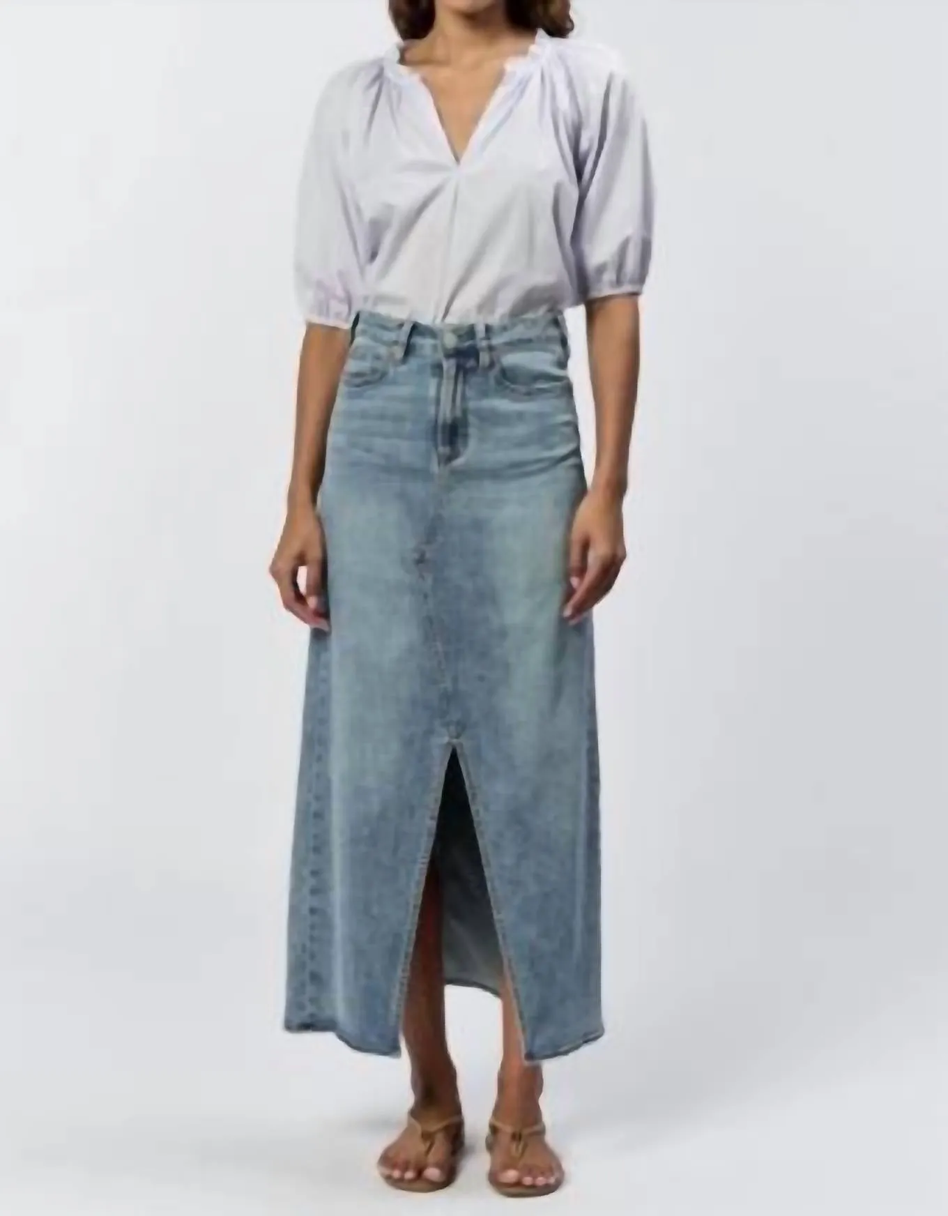 Vianna Denim Skirt In Narvik