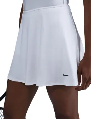 Victory Dri-FIT Flouncy Tennis Skirt - White/Black