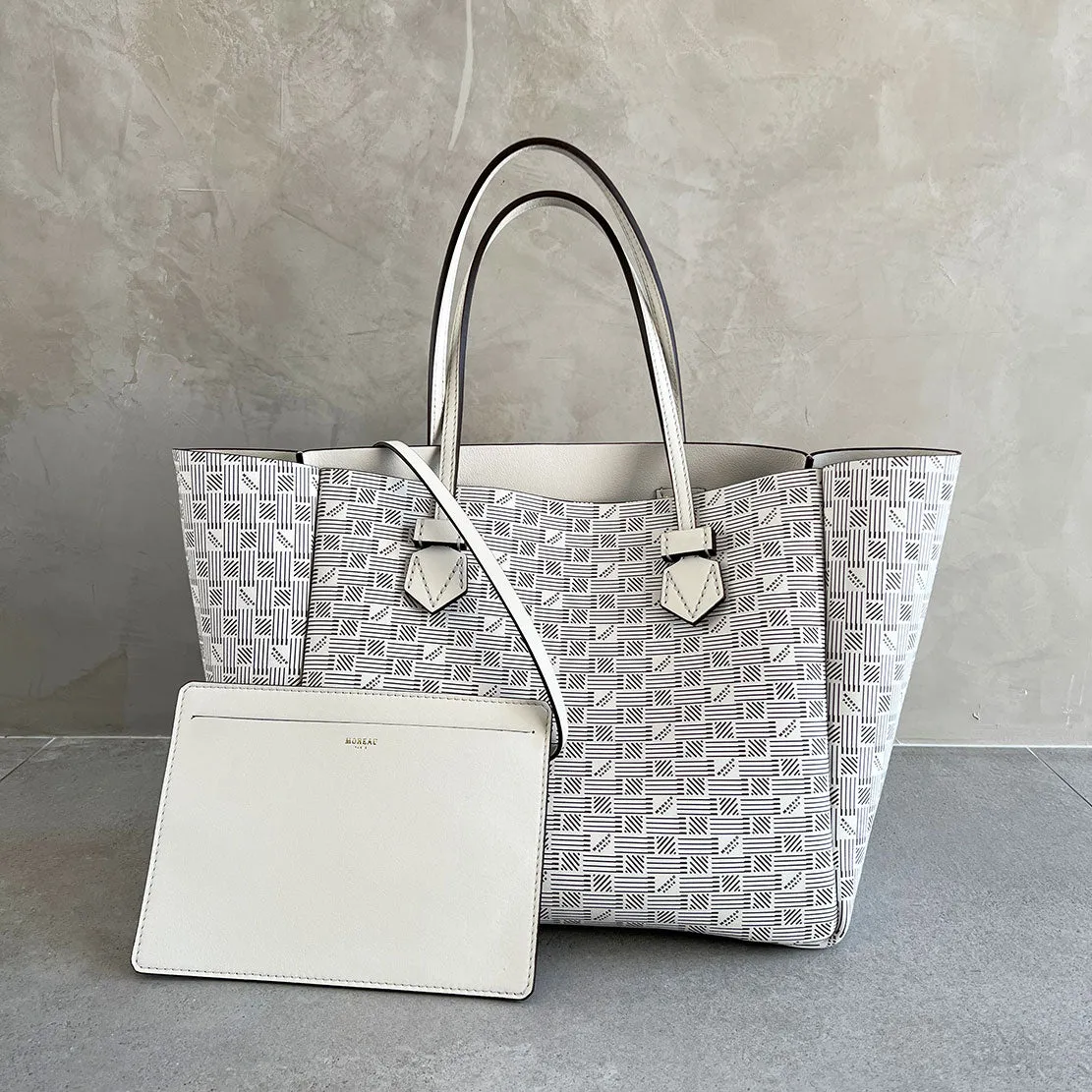 Vincennes MM Reversible Tote, Milk Moreau Bags