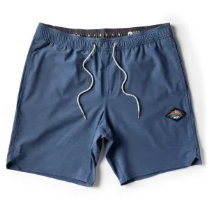Vissla Men's ECO Elastic Shorts  17.5" - DKD Dark Denim Blue