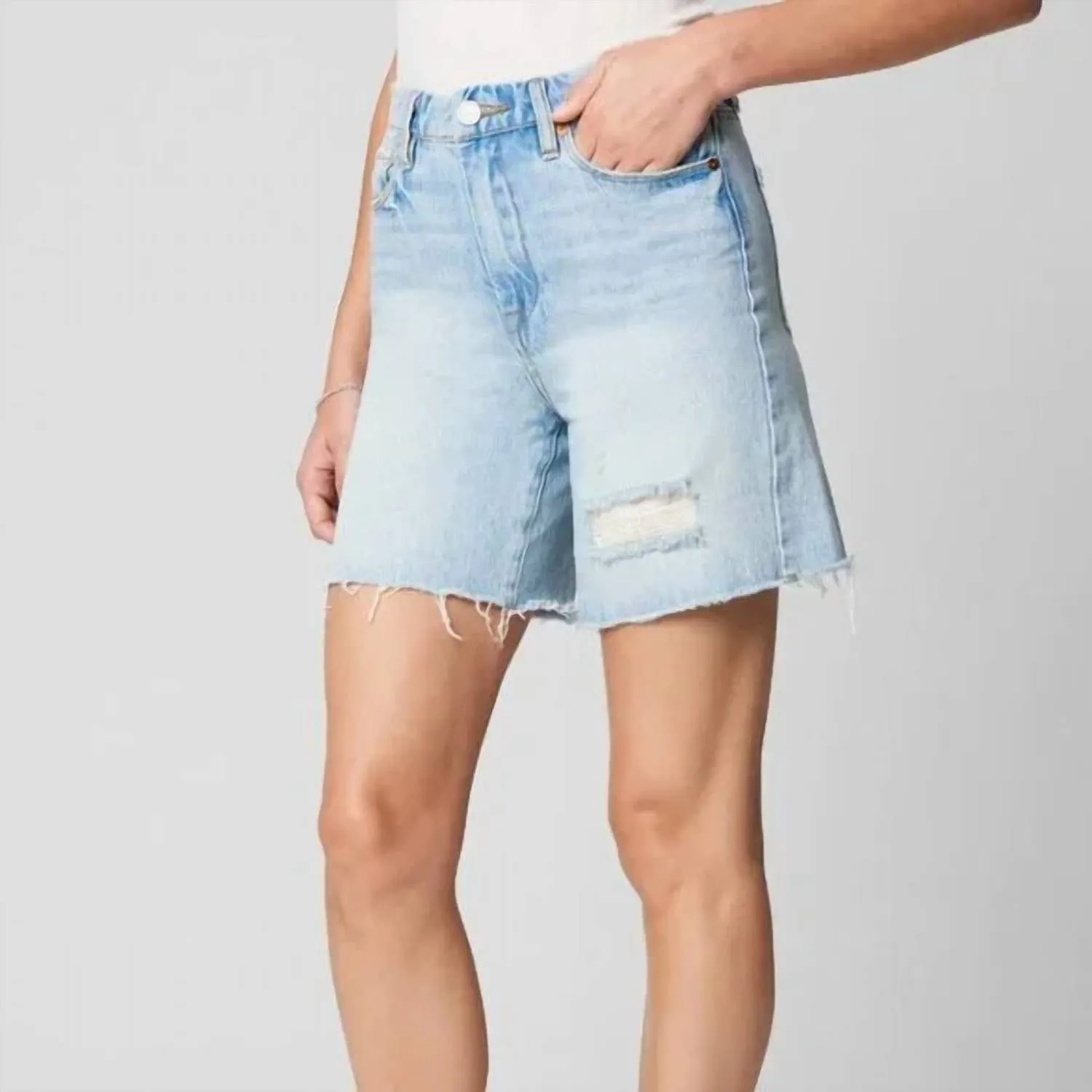 Warren Denim Shorts In Mirror Mirror