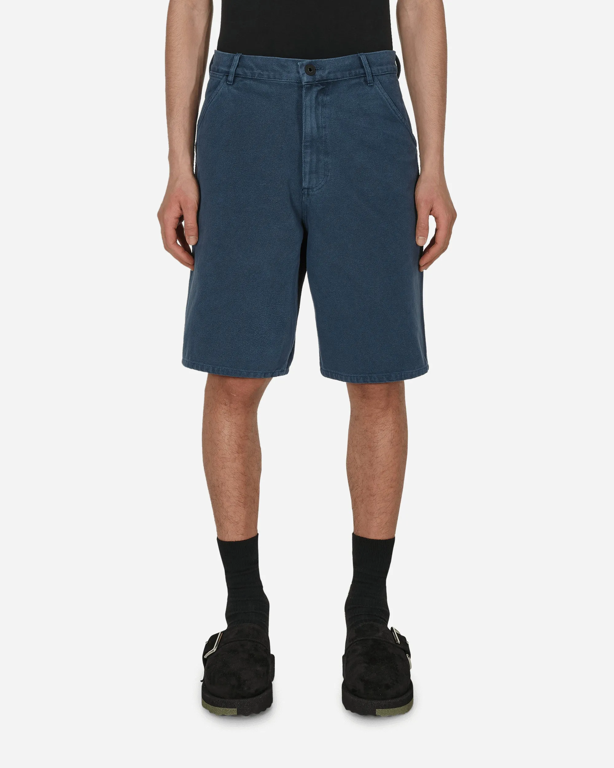 Washed Hard Ware / Soft Wear Carpenter Shorts Blue