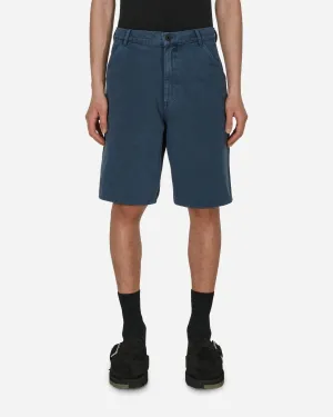 Washed Hard Ware / Soft Wear Carpenter Shorts Blue