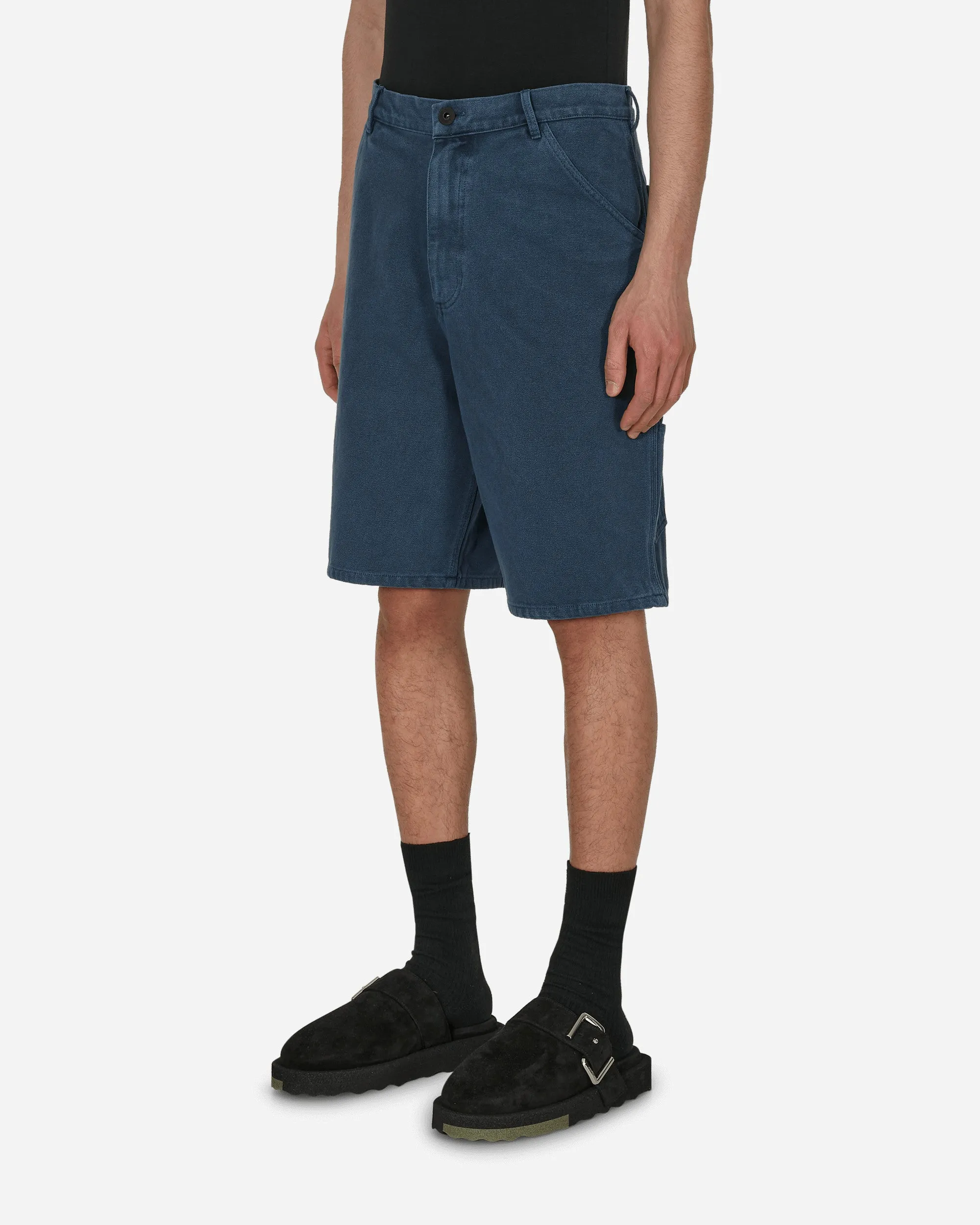 Washed Hard Ware / Soft Wear Carpenter Shorts Blue