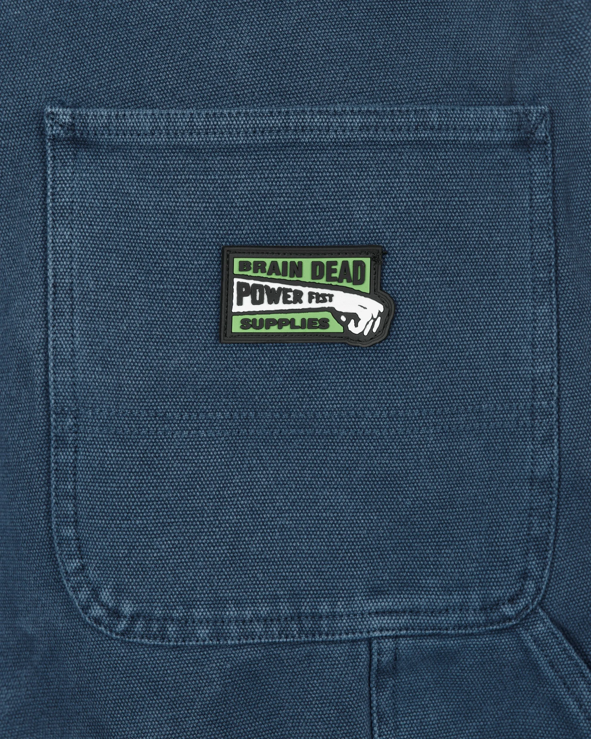 Washed Hard Ware / Soft Wear Carpenter Shorts Blue