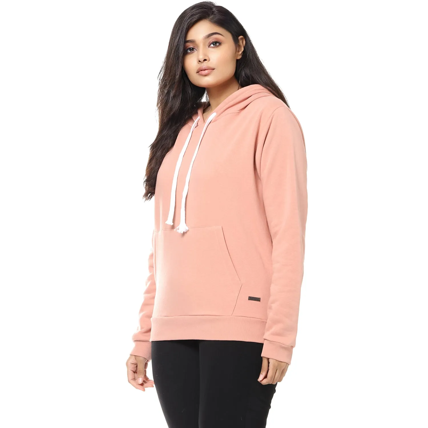 Women Full Sleeve Hooded Sweatshirt
