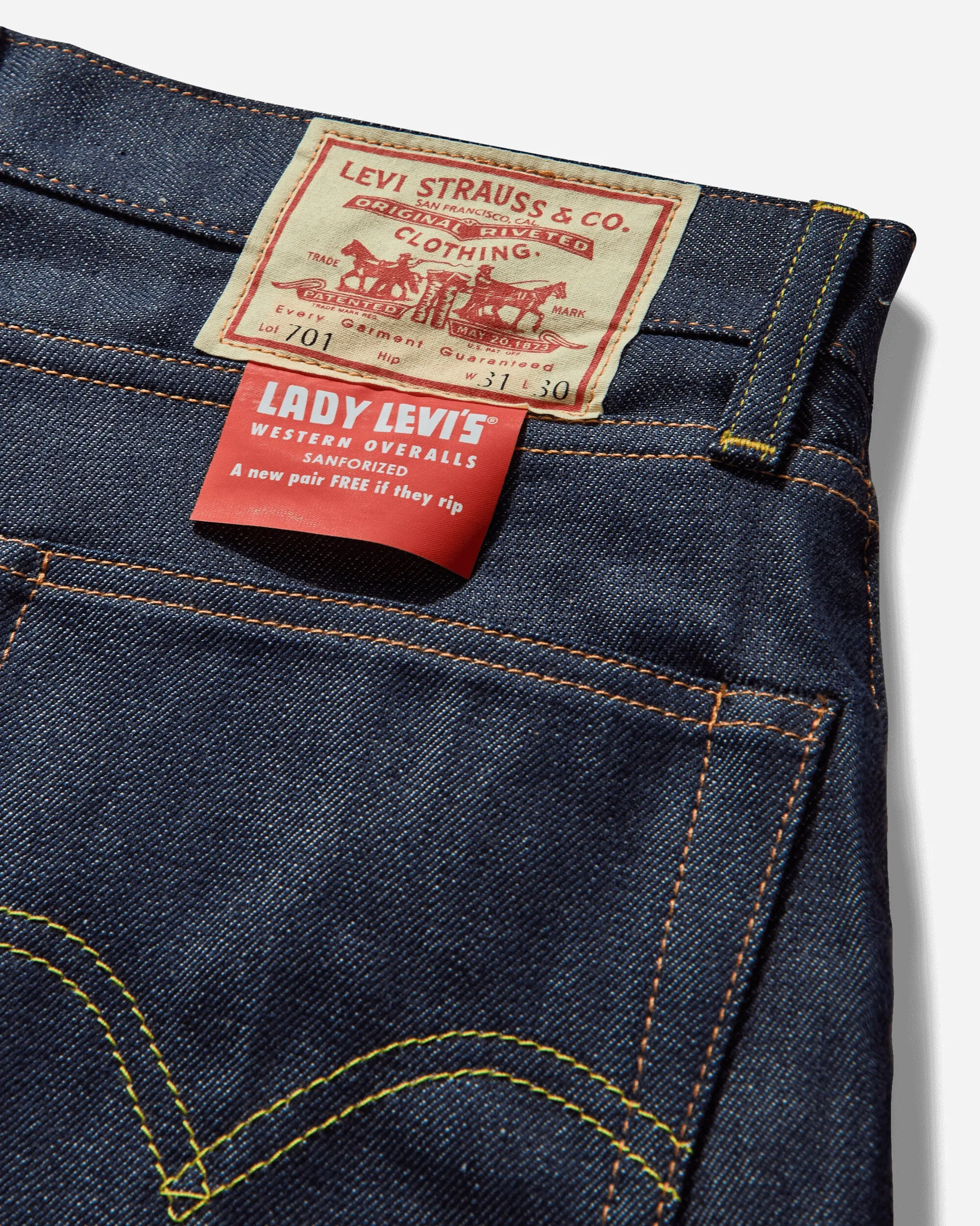 Women's 1950s 701 Jeans Indigo