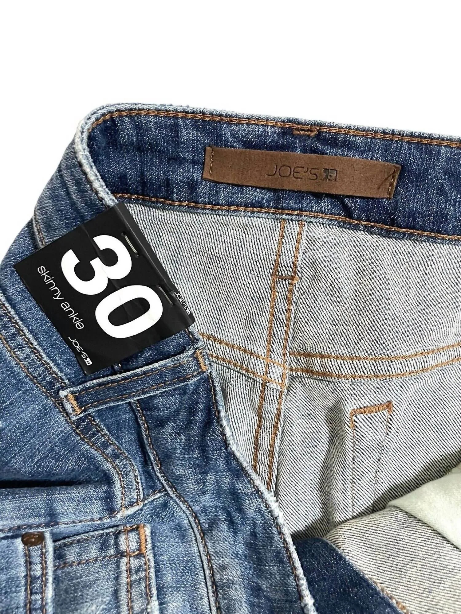Women's Ava Ripped Distressed Skinny Ankle Jeans In Blue