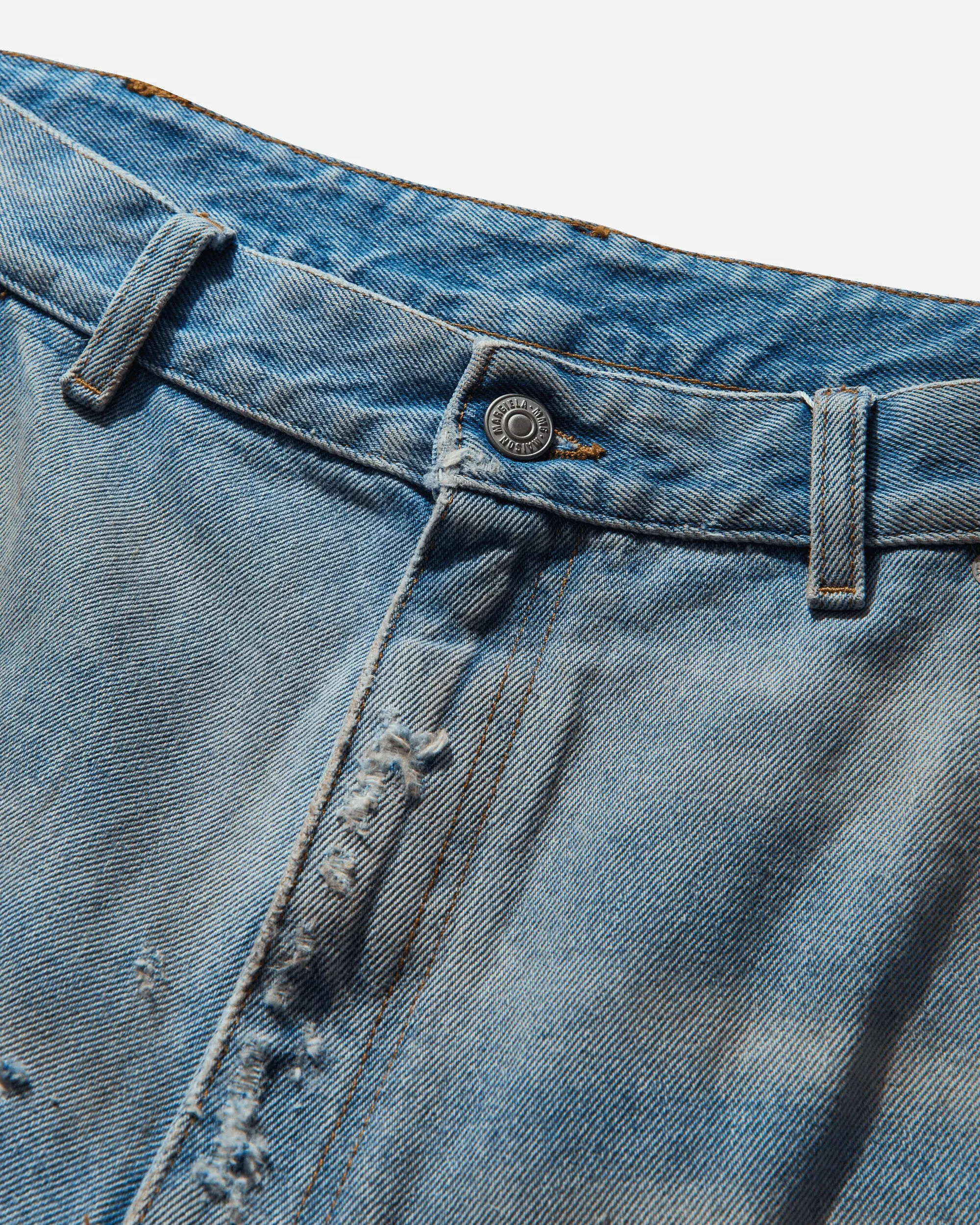 Women's Distressed Jeans Blue
