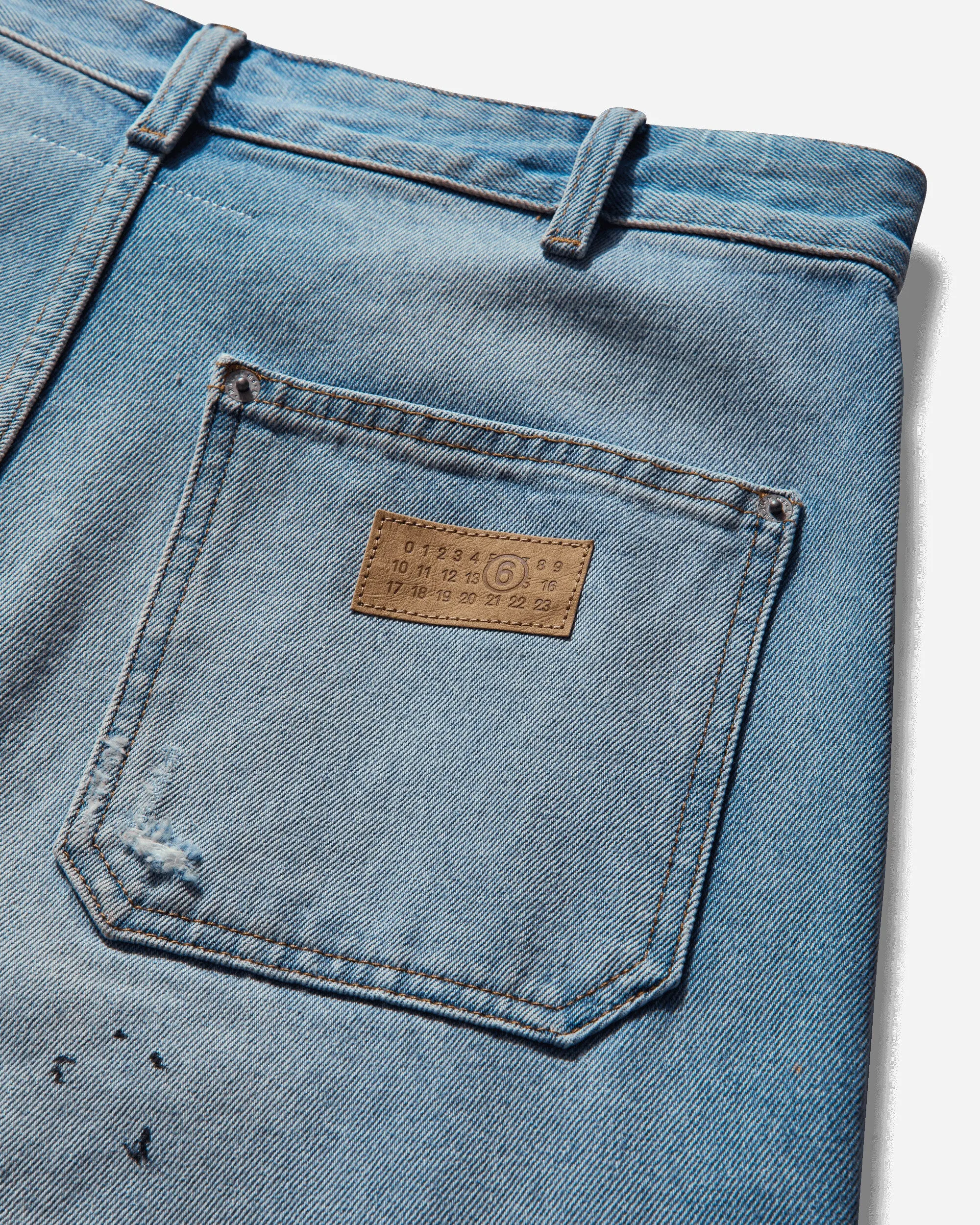 Women's Distressed Jeans Blue