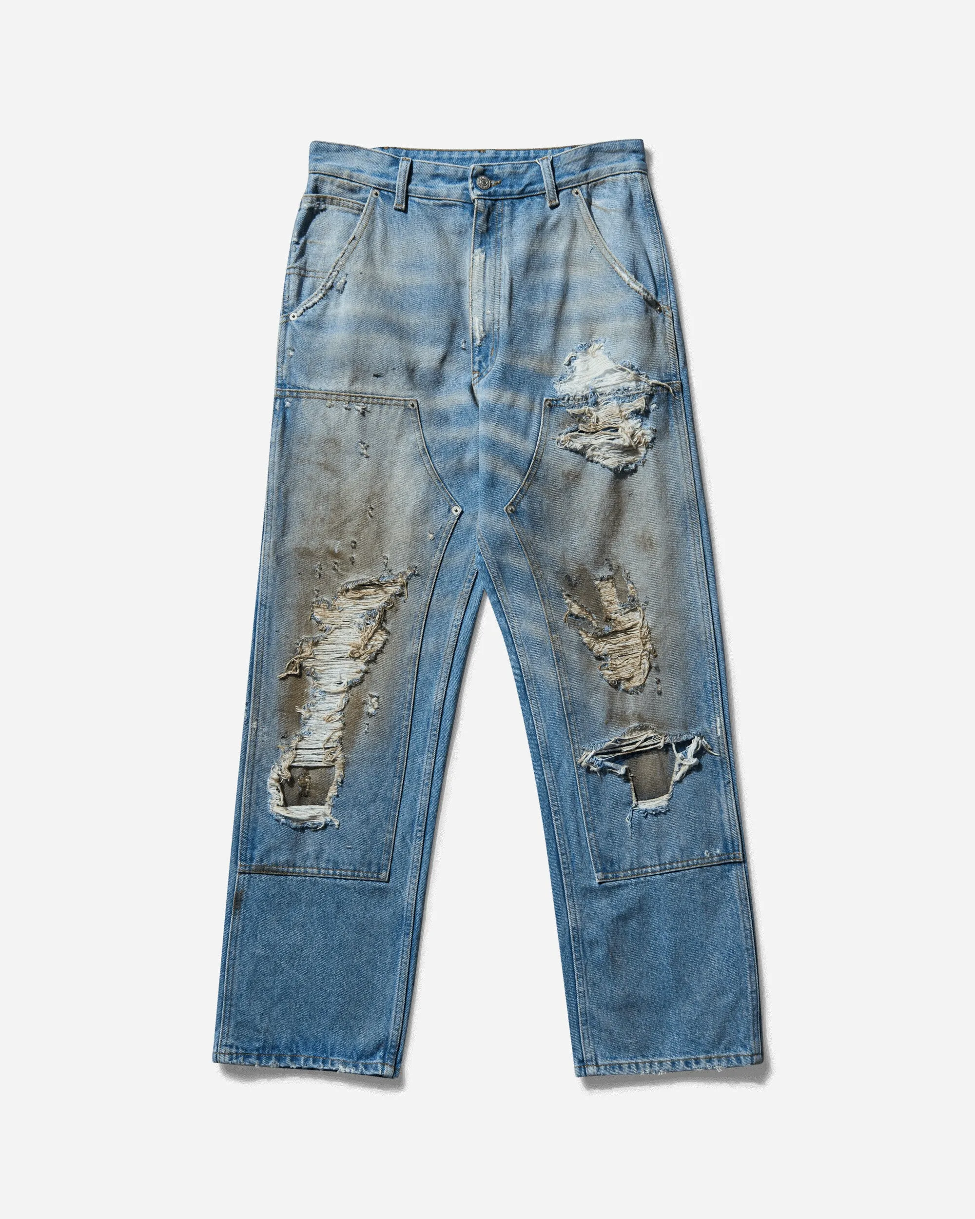 Women's Distressed Jeans Blue