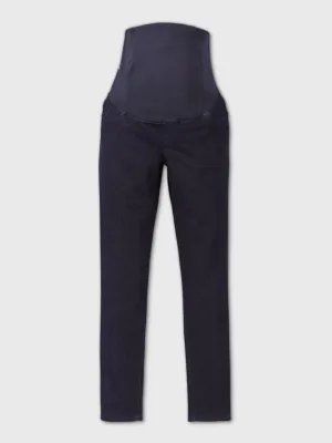 Women's Maternity Pull On Jeans,Navy