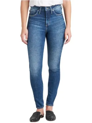 Women's Washed Jeans,Blue