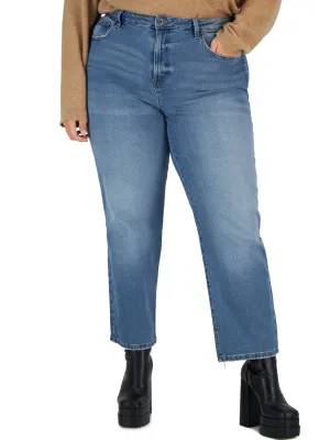 Women's Washed Jeans,Blue