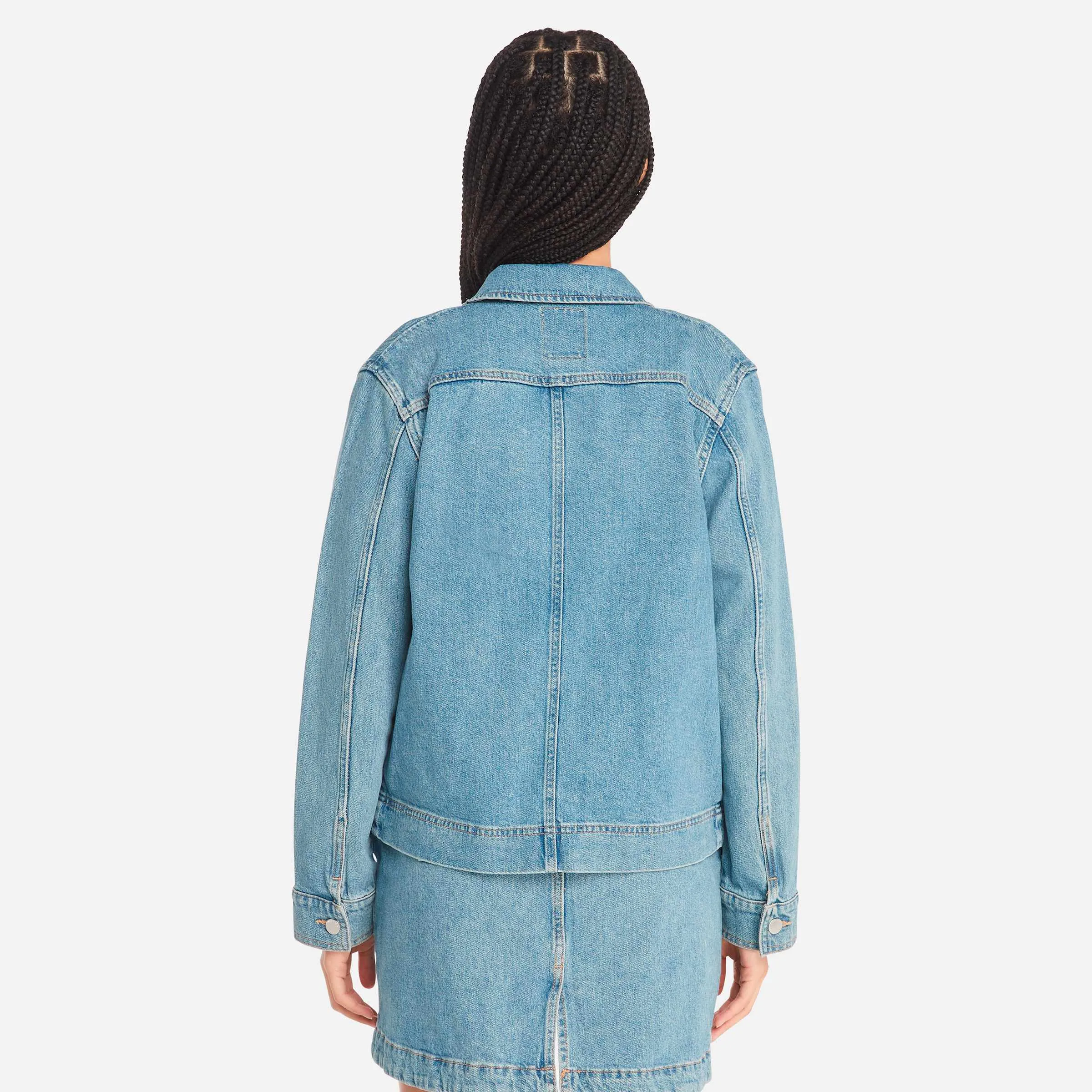Women's Denim Chore Jacket with Refibra Technology