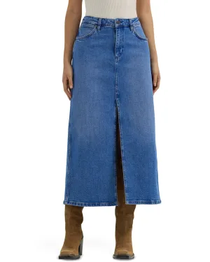 Wrangler Denim Midi Skirt