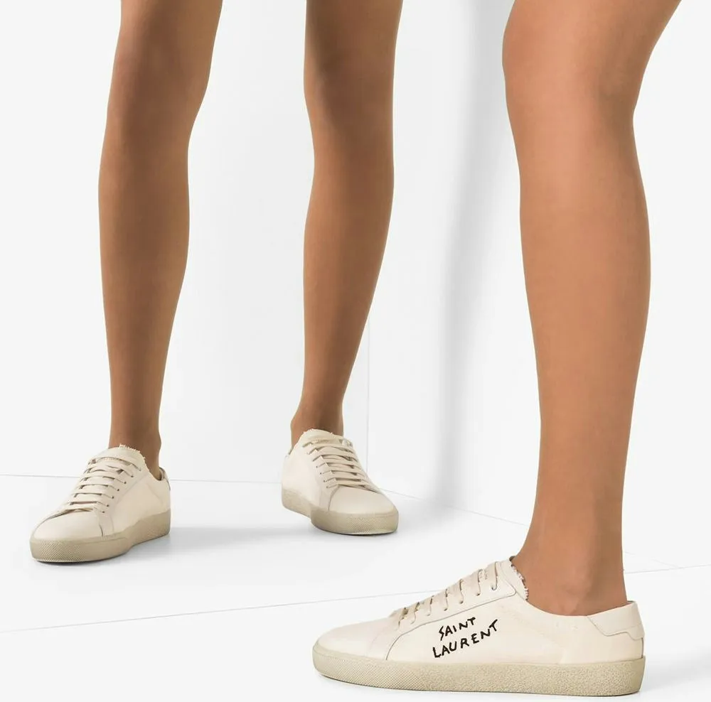 Ysl Bags COURT SL/06 CANVAS SNEAKERS
