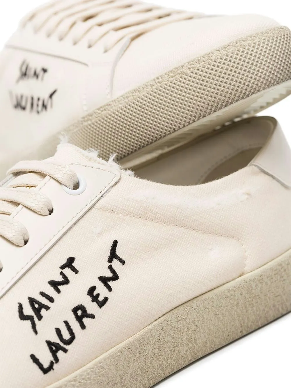 Ysl Bags COURT SL/06 CANVAS SNEAKERS