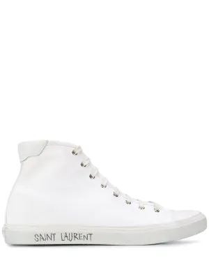 Ysl Bags MALIBU CANVAS HIGH-TOP SNEAKERS