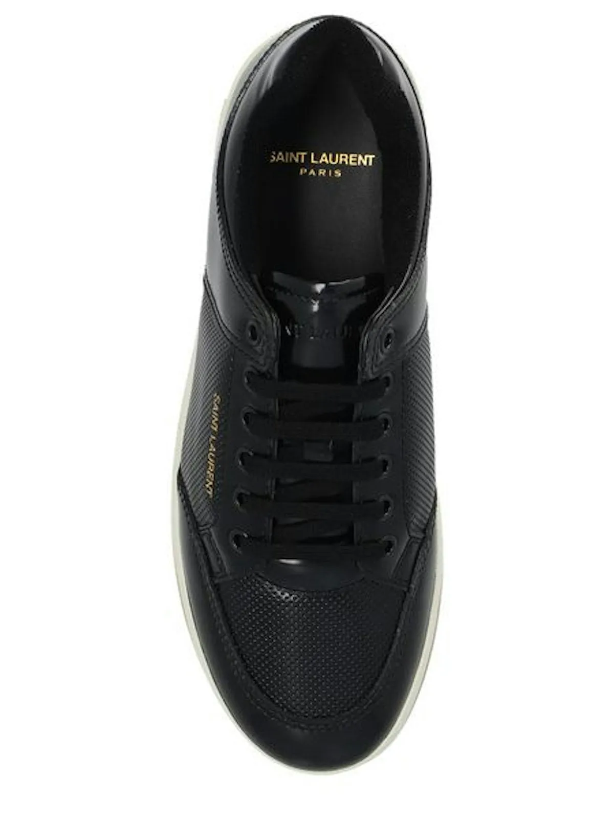 Ysl Bags SAINT LAURENT LOGO CANVAS LACE UPS