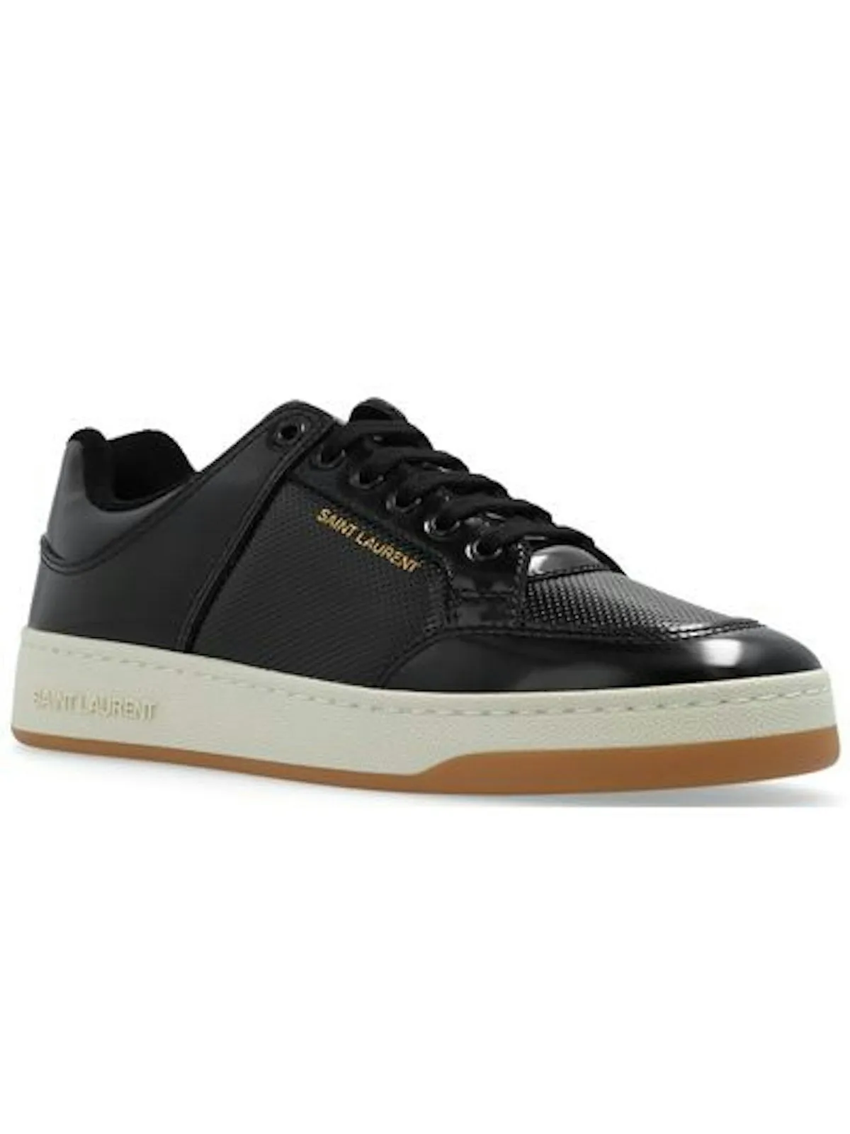 Ysl Bags SAINT LAURENT LOGO CANVAS LACE UPS
