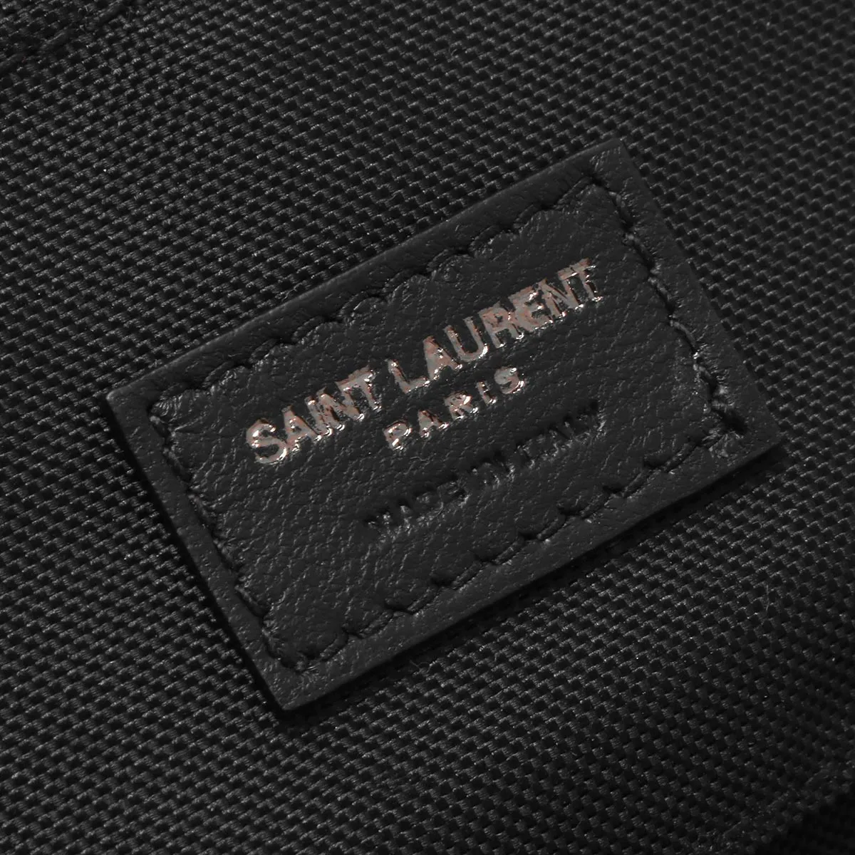 Ysl Bags Saint Laurent Nuxx Ripstop Black Trifold Flap Wallet 588189