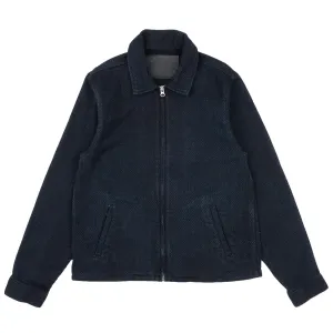 Zip Jacket - Indigo Sashiko