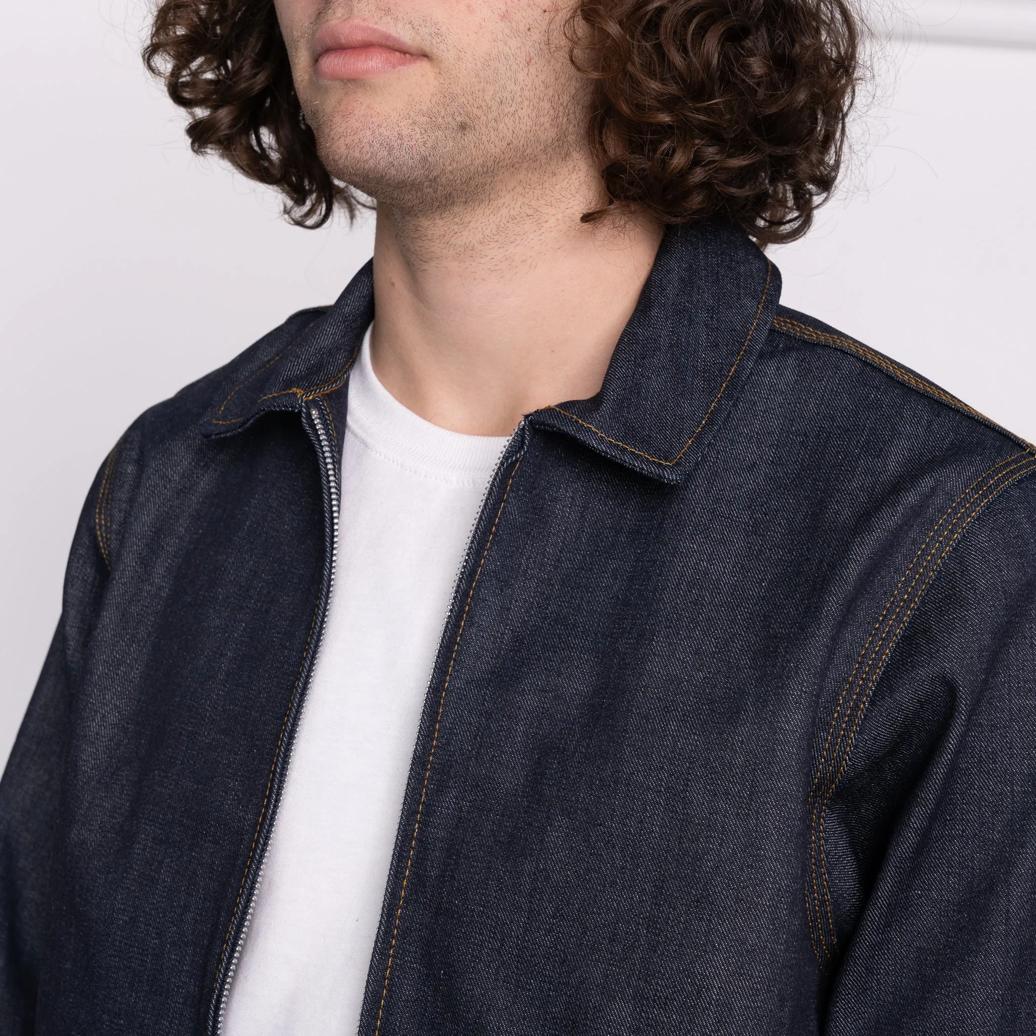Zip Jacket - Left Hand Twill Denim