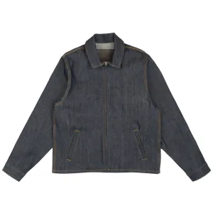 Zip Jacket - Left Hand Twill Denim