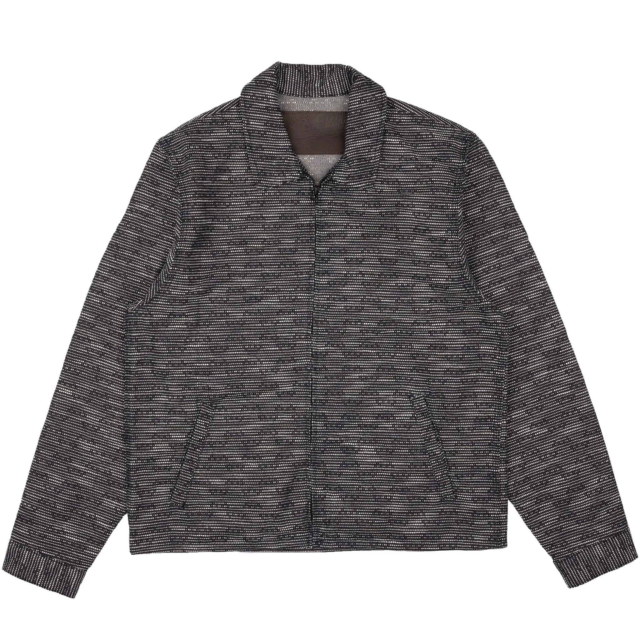 Zip Jacket - Slub Sashiko  Denim